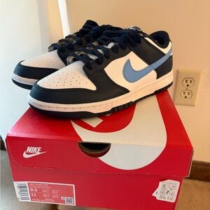 Nike Men's Dunk Low- ObsidianUniversity Blue